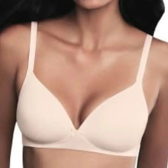 34C Simply Perfect TA4003 4003 Warner's Wire-Free with Lift Bra Nude NWT New wit - Picture 5 of 6